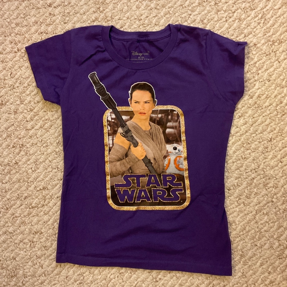 STAR WARS Rey tshirt - size 14